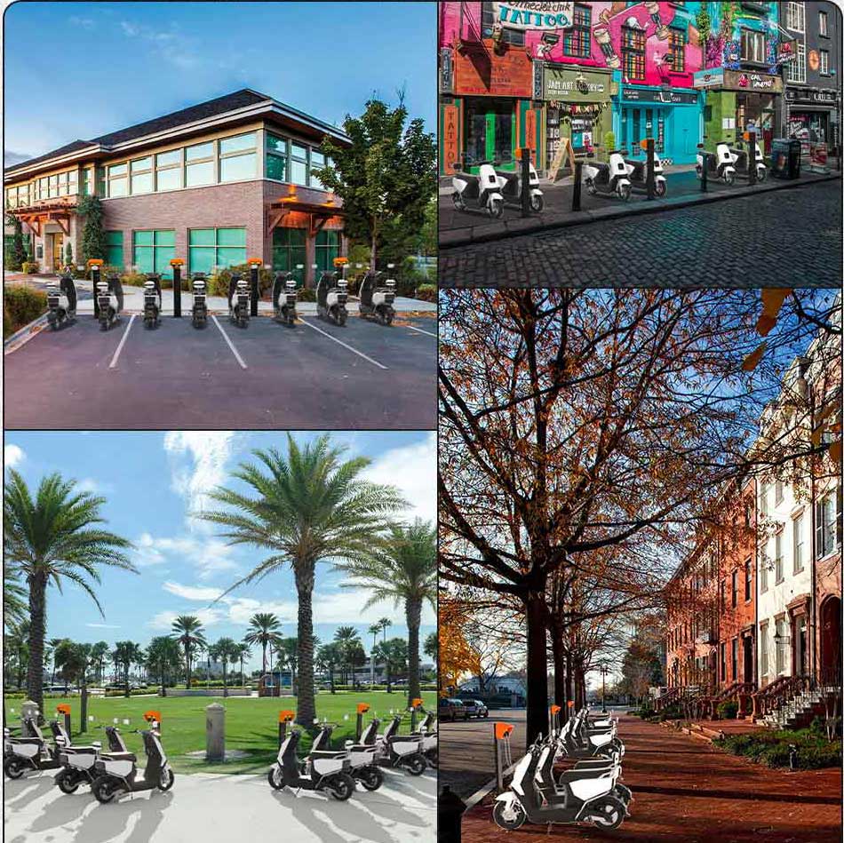 非機(jī)動車智能充電樁的多場景應(yīng)用